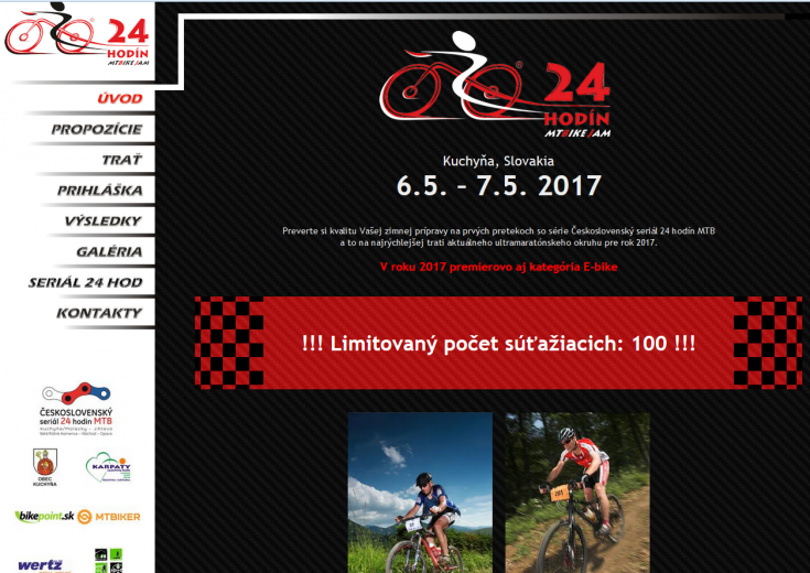 24 hodinové cyklo preteky MTB