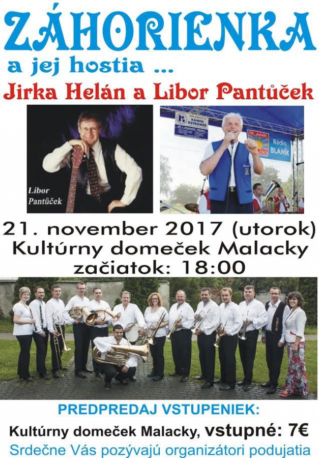 Záhorienka v Malackách