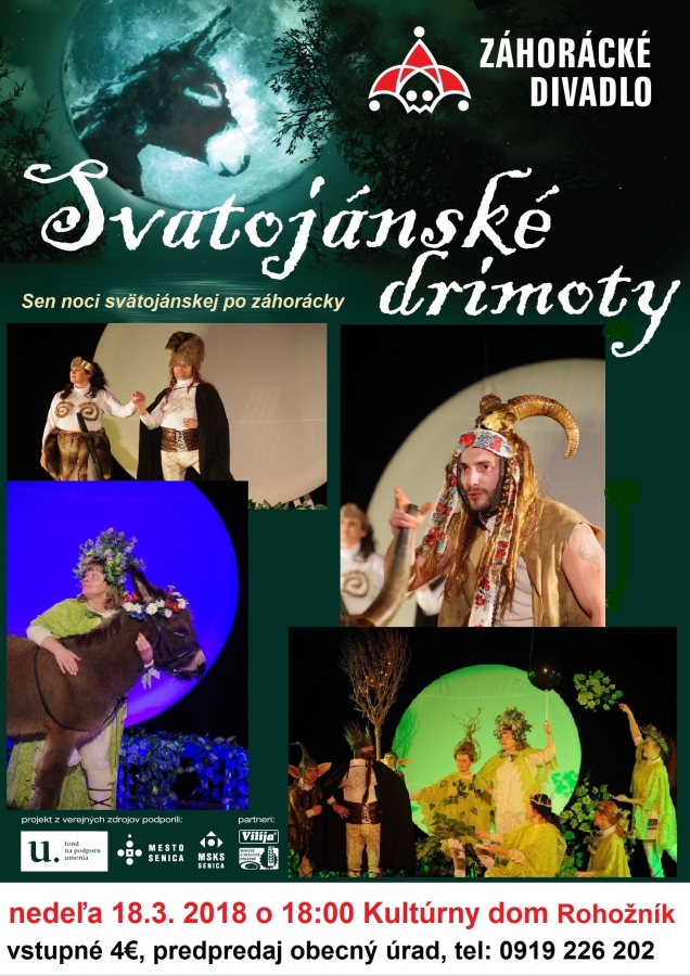 Svatojánské drímoty - Záhorácke divadlo (KD Rohožník)