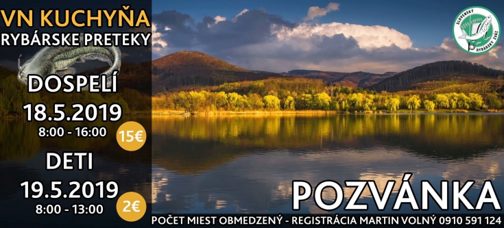 Rybárske preteky VN Kuchyňa
