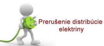 Prerušenie distribúcie elektriny 13.9.2019
